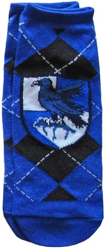 Miniatura 6 de Hyp Harry Potter House Crests Argyle Pattern JuniorsWomens 5 Pack Ankle Socks