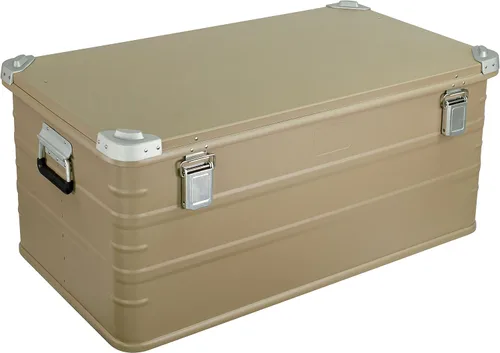 Miniatura 23 de Eylar Caja de almacenamiento de aluminio cruzada para Overland, baúl, estuche de carga de metal, caja de almacenamiento (combo de 4 piezas, negro)