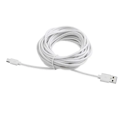 Miniatura 4 de Smays Paquete de 4 cables de extensión micro USB para cámara de seguridad de 25 pies compatibles con Wyze Cam, Blink Mini, cámara YI Home