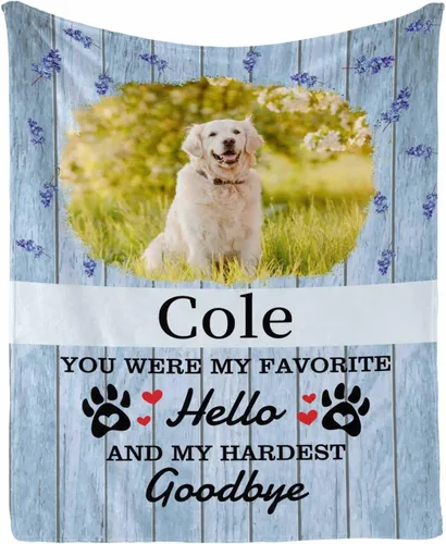 Miniatura 33 de Manta personalizada con foto de perro, mantas con imagen personalizada para amantes de los perros, manta personalizada para regalos con mis propias