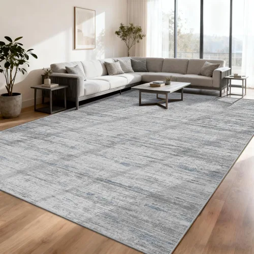 Miniatura 76 de Alfombras para pasillos antideslizantes 2x8, alfombra de pasillo moderna lavable para entrada, alfombra de piso suave resistente a manchas para Gris