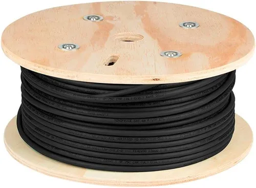Miniatura 5 de Monoprice Cable de red Cat8 a granel - 2 GHz, blindado S/FTP, sólido, 40G, 22 AWG, 250 pies, negro - Serie Entegrade