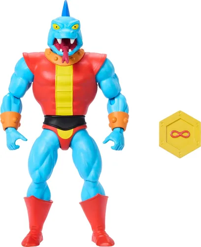Masters of the Universe Origins - Figura de acción de dibujos animados, Fang Man, 5.5 pulgadas Motu TV de los años 80 Fanged Villain, diseño