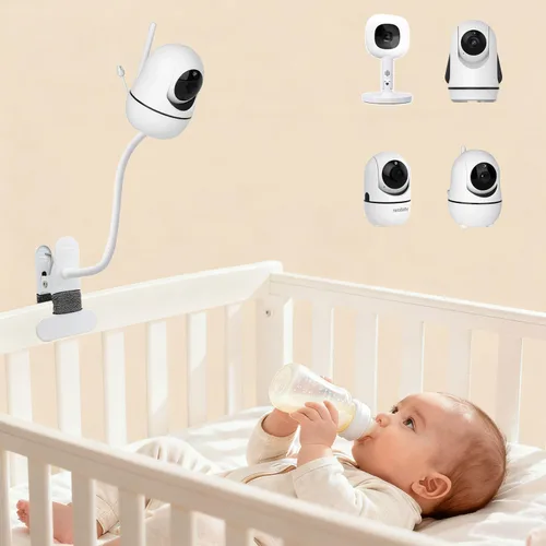 Miniatura 7 de Soporte para monitor de bebé Nanit Pro Smart Baby Monitor y Flex Stand Baby Monitor, HelloBaby HB6550/HB65/HB66/HB248/HB6351/HB40/HB6339, ANMEATE