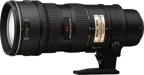 Lente Zoom Nikkor Nikon 2.7 - 7.8 pulgadas f2.8G ED-IF AF-S VR para cámaras digitales de un solo objetivo (Single Lens Reflex, SLR) Nikon