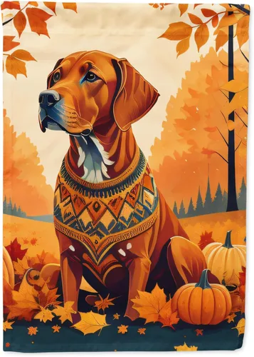Miniatura 24 de Caroline's Treasures DAC1001GF Affenpinscher - Bandera decorativa para jardín de otoño, decoración para patio exterior, patio, parterres