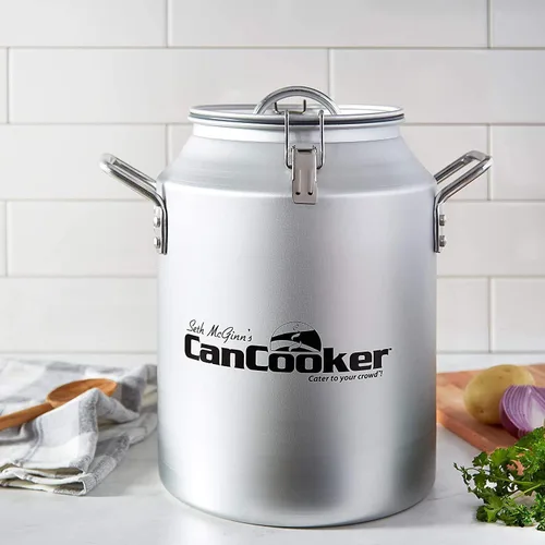 Miniatura 2 de CanCooker Paquete de olla de vapor de convección de 4 galones con libro de recetas de 100 páginas, aluminio anodizado duradero, compatible con Kit