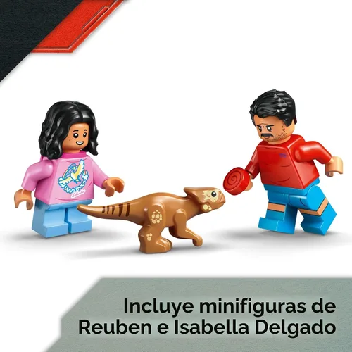 Miniatura 5 de LEGO Jurassic World Raptor Off-Road Escape Juguete de Dinosaurio - Conjunto de Construcción con Figuras de Acción de Dinosaurios, Juguete