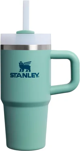 Miniatura 40 de Stanley Quencher H2.0 - Vaso de acero inoxidable con asa, pajilla y tapa FlowState giratoria de 3 posiciones; aislamiento térmico, sin BPA; apto