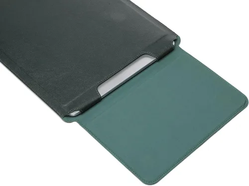 Miniatura 5 de Funda para portátil con soporte y alfombrilla para ratón 13-14 pulgadas Funda para portátil Funda para Chromebook Cubierta protectora de cuero