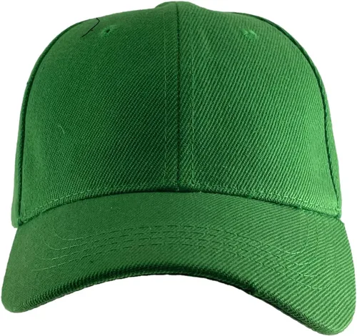 Miniatura 64 de TOP HEADWEAR Sombrero de béisbol ajustable con cierre de velcro para niños en blanco