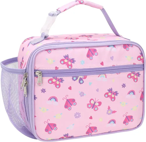 Miniatura 13 de Lonchera Térmica para Niños - Lonchera Reutilizable para Niños con Soporte para Botella de Agua, Bolsa de Almuerzo para Niños Pequeños para Un