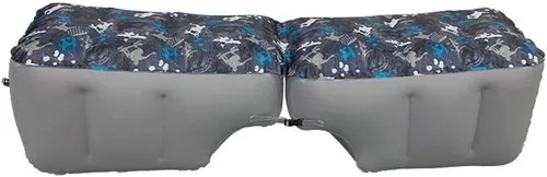 Colchón de aire de coche SUV para asiento trasero, almohadilla extensora de relleno para perros, niños, adultos, viajes, piernas para dormir,