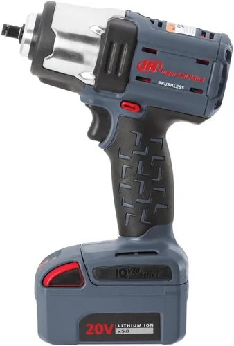 Miniatura 4 de Ingersoll Rand W5133-K22 - Llave de impacto inalámbrica IQV20 de 3/8 pulgadas y kit de batería con motor sin escobillas, luz LED de 360 grados, par