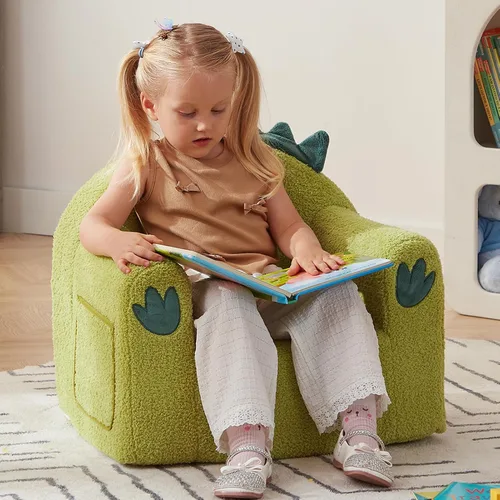 Miniatura 2 de ALIMORDEN Serie Animal Silla para Niños, Silla de Sofá para Niños Pequeños Rellena de Espuma Ultra Suave y Cómoda, Sofá para Niños Pequeños
