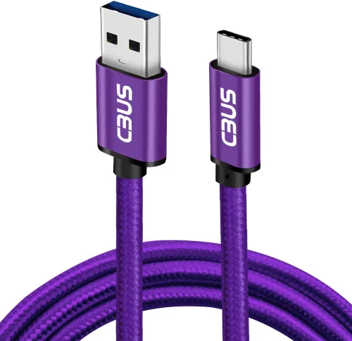 Miniatura 7 de CBUS Cable USB C, cable de carga rápida trenzado USB A a USB C de 3 pies tipo C para Samsung Galaxy S23/S22/S21/S20/S10/Plus/Ultra/FE, A03s, A12
