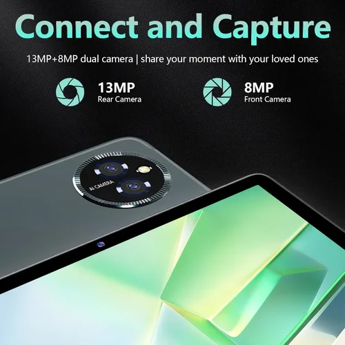 Miniatura 6 de ANTEMPER Tablet Android de 10 pulgadas, tabletas celulares 4G, Octa-Core, 128 GB de almacenamiento + 14 GB de RAM/1 TB expandible, WiFi 5G, batería