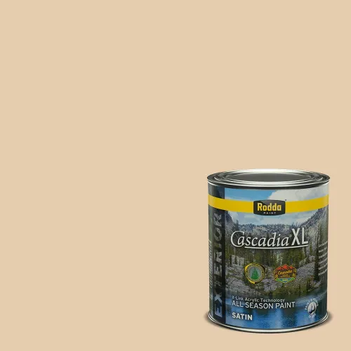 Miniatura 134 de Rodda Paint CASCADIA XL Pintura e imprimación satinada exterior en uno, cuarto de galón, abulón