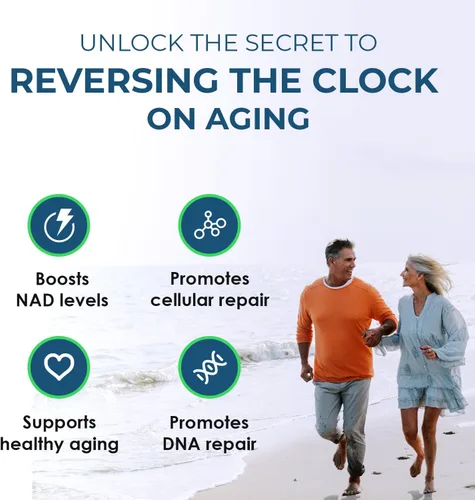 Miniatura 4 de Suplemento NAD+ de 13,510 mg, ribósido de nicotinamida, resveratrol, quercetina y bioperine® (alta absorción), potenciador natural de NAD