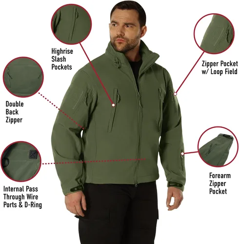 Miniatura 3 de Rothco Camisa de softshell de operaciones especiales