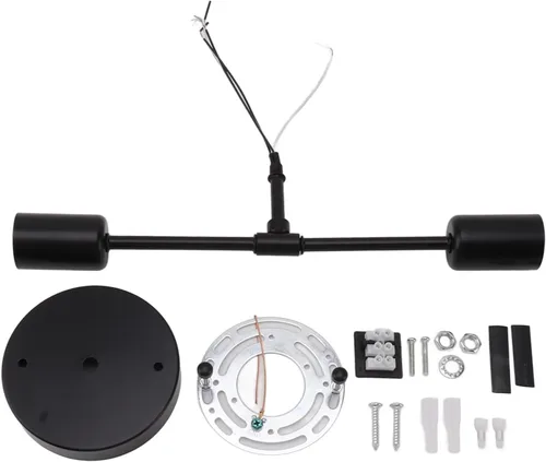 Miniatura 6 de Juego de 2 apliques de pared dobles para interiores, E27 E26, luces de pared modernas, 85 a 265 V, arriba y abajo, para sala de estar, dormitorio