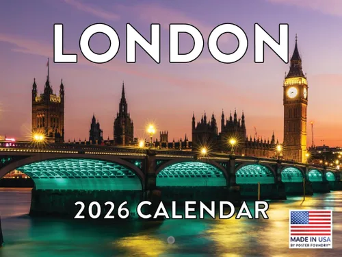 Miniatura 30 de Calendario Argentina 2026 Calendario mensual de pared de 12 meses Fabricado en Estados Unidos