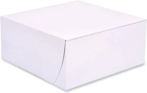 Miniatura 10 de Southern Champion Tray Cajas de panadería blancas estándar 6X4-1/2X2-3/4, 250
