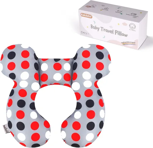 Miniatura 18 de Kakiblin - Almohada de cuello para bebé, almohada de apoyo para bebé mejorada, almohada para la cabeza del bebé, almohada de apoyo para el cuello