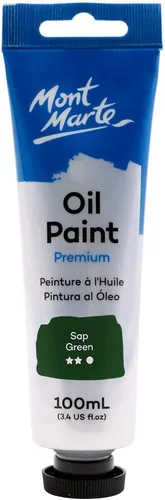 Miniatura 4 de Pinturas al óleo Mont Marte, 3.38 onzas líquidas Titanio Blanco