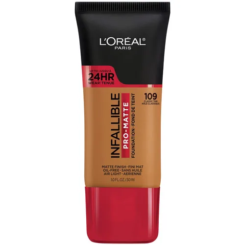 Miniatura 29 de L'Oreal Paris Infallible Pro Matte Foundation Light Beige Beige claro