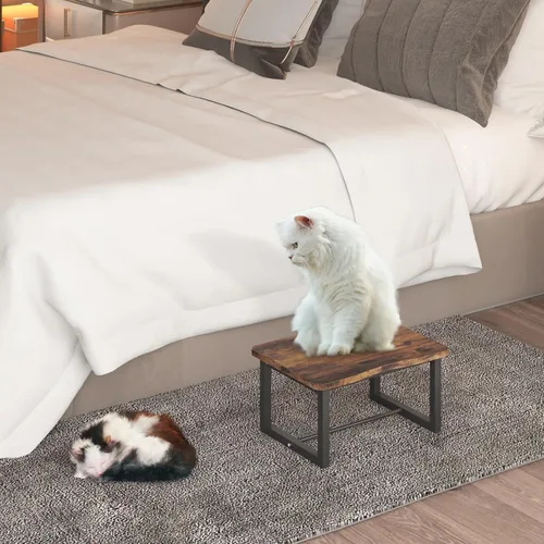 Miniatura 9 de Taburete de Madera para Paso, Taburete de Escalón para Adultos y Niños, Madera de Un Paso para Cocina, Dormitorio, Sala de Estar, Baño, Soporta