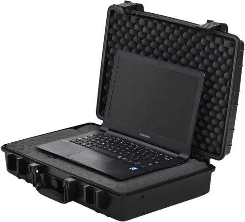 Miniatura 6 de MEIJIA Estuche Protector Impermeable Portátil, Estuche Duro para Cámara, Espuma de Ajuste Personalizado Insertada, Negro Elegante, Compatible