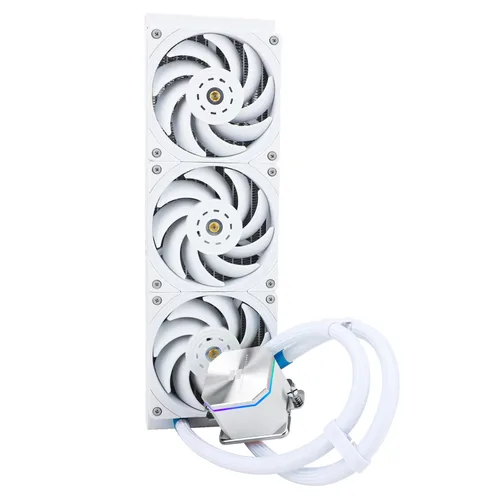 Miniatura 7 de Thermalright Frozen Edge 360 - Enfriador de agua negro para CPU con ventiladores PWM, la velocidad de la bomba es de 2800 RPM, rodamiento S-FDB
