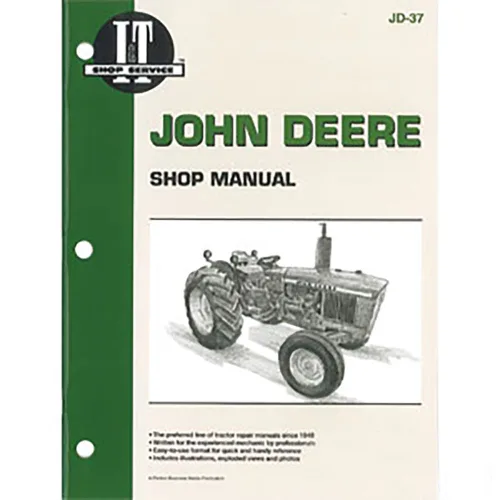 Miniatura 4 de Stevens Lake Parts Un nuevo manual de taller para modelos John Deere 1020, 1520, 1530, 2020, 2030 intercambiables con ITJD37, ITJD37-A, JD-37