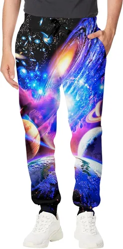 Novedosos pantalones deportivos unisex con gráficos 3D de novedad, pantalones deportivos holgados y frescos S-XXL