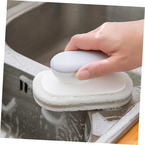 Miniatura 6 de Healifty Mango ergonómico Cepillo de encimera Cepillo de limpieza de cocina Accesorios de limpieza para el hogar
