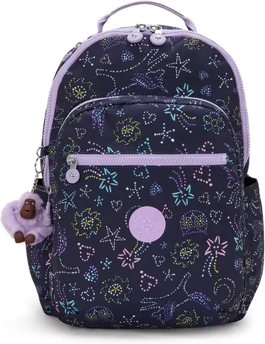 Miniatura 91 de Kipling Mochila para portátil Seoul de 15 pulgadas para mujer, duradera, espaciosa, con correas acolchadas para el hombro, funda protectora