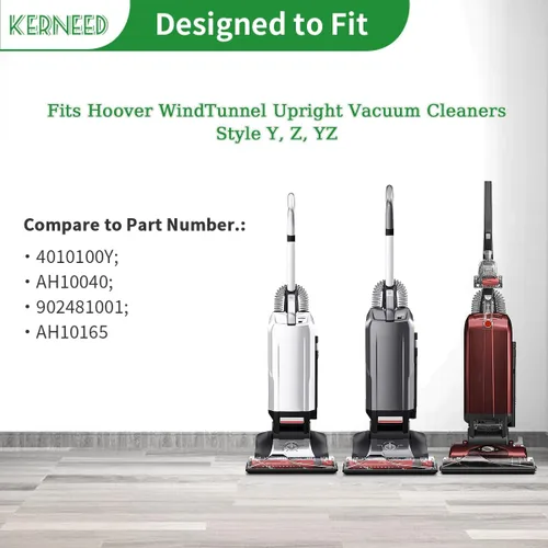 Miniatura 2 de Paquete de 8 bolsas de vacío HEPA tipo Y para aspiradoras Hoover WindTunnel de estilo vertical Y, Z, YZ, piezas de repuesto 4010100Y