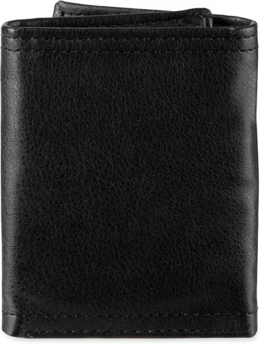 Miniatura 32 de Levi's Billetera triple para hombre, elegante y delgada, incluye ventana de identificación y tarjetero de crédito