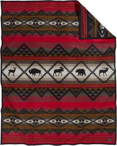 Miniatura 14 de Pendleton Brave Star Manta Rojo/Blanco/Azul, Talla única