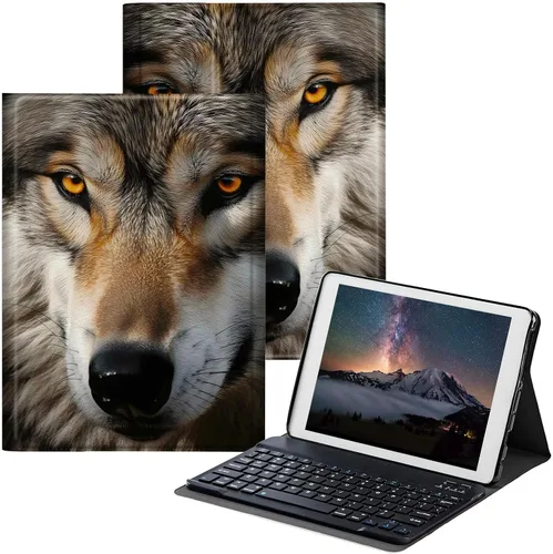 Miniatura 15 de Funda para Samsung Galaxy Tab S6 Lite 2022/2020 con teclado inalámbrico desmontable y soporte ajustable para proteger la tableta para Samsung Galaxy
