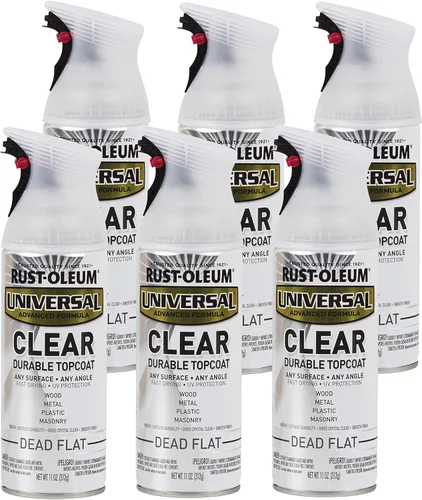 Miniatura 21 de Rust-Oleum 245197 Pintura en aerosol universal para todas las superficies, 12 onzas, negro satinado