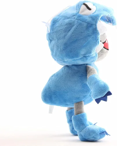 Miniatura 2 de Juego de juguetes de peluche para empujador de huevos, diablillo y bandido, zombi y buckethead, momia zombi, figuras de peluche, juego de 3 piezas