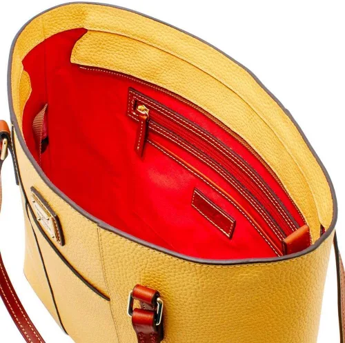 Miniatura 2 de Dooney & Bourke Bolso de mano, Pebble Grain Small Lexington Tote - Limón, Limón