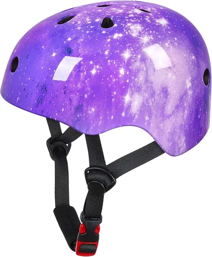 Miniatura 8 de Bienbee - Casco para niños pequeños, casco de patineta para bicicleta, equilibrio, bicicleta, scooter, para niñas y niños de 1-3-5-8-14 años Azul