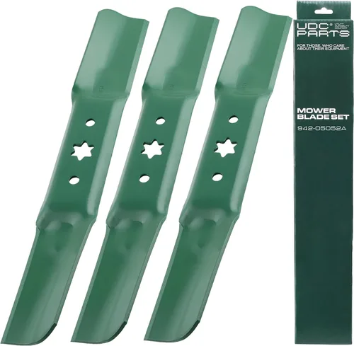 Miniatura 40 de UDC Parts GY20852 Hojas de corte de 48 pulgadas para John Deere D140 E140 S140 Z355E GX21784 GX21786 S170 E170 LA130 LA145 D160 S160 E160 E150 D155