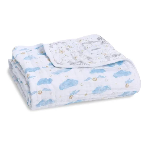 Miniatura 21 de aden + anais Manta de muselina 100% algodón orgánico para bebé, ropa de cama de cuna para recién nacidos y niños pequeños, cobija de guardería