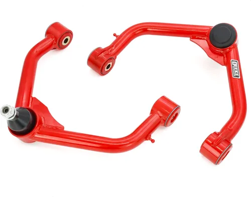 Miniatura 9 de Brazos de control superiores delanteros para Nissan Titan 2004-2023. 2005-2019 Nissan Armada, Brazos de control de suspensión con goma de PU de 2-4