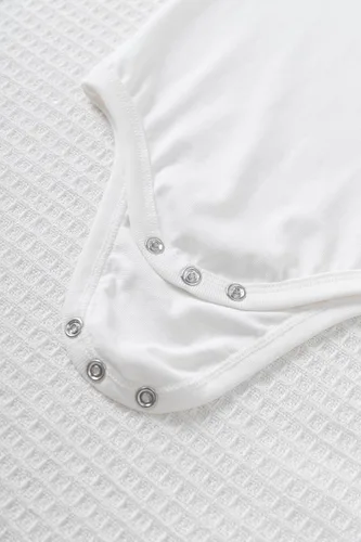 Miniatura 5 de Level 1 Adorable Baby Romper 100% Soft Cotton Onesie Bodysuit for Newborns & Infants