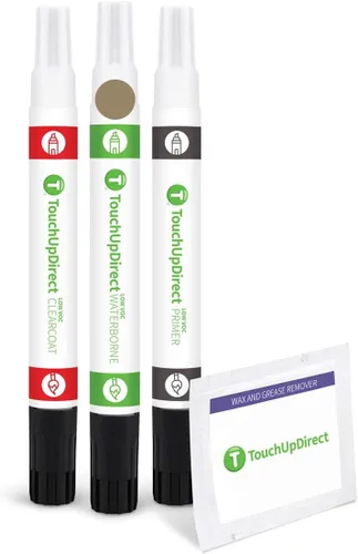 Miniatura 303 de TouchUpDirect 3D/A3D Bright Silver Metallic Compatible con pintura de retoque Kia Exact Match en aerosol - Kit esencial Plateado metálico brillante.